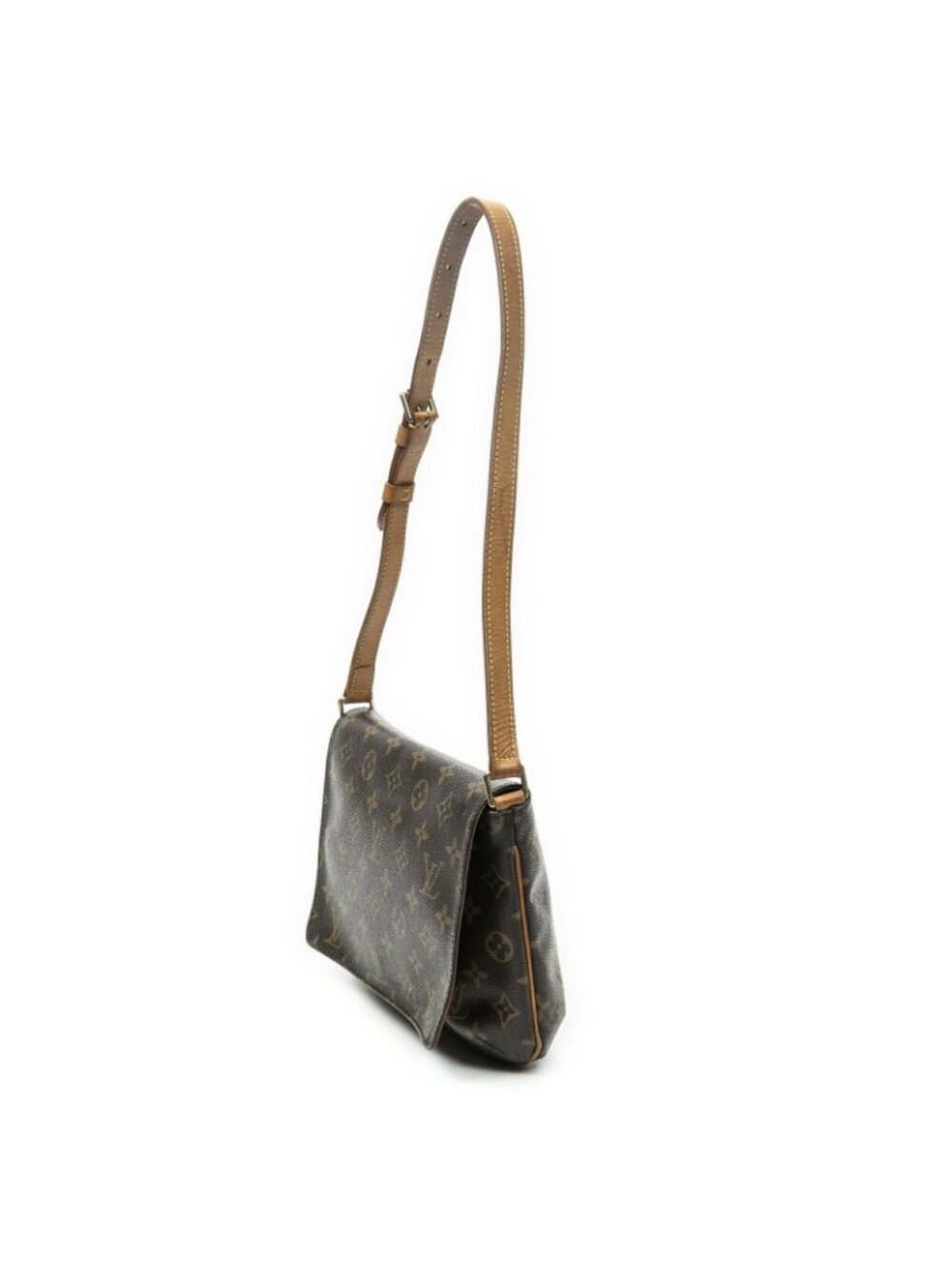 Louis Vuitton Musette Tango Brown Monogram Canvas Messenger Bag - Picture 2 of 10